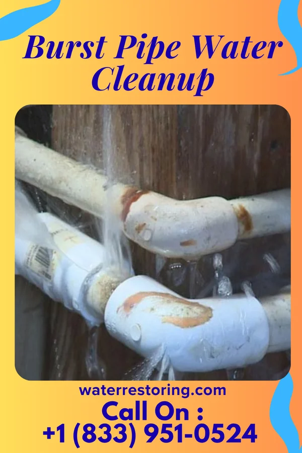 Burst Pipe Water Cleanup in Aurora, OH